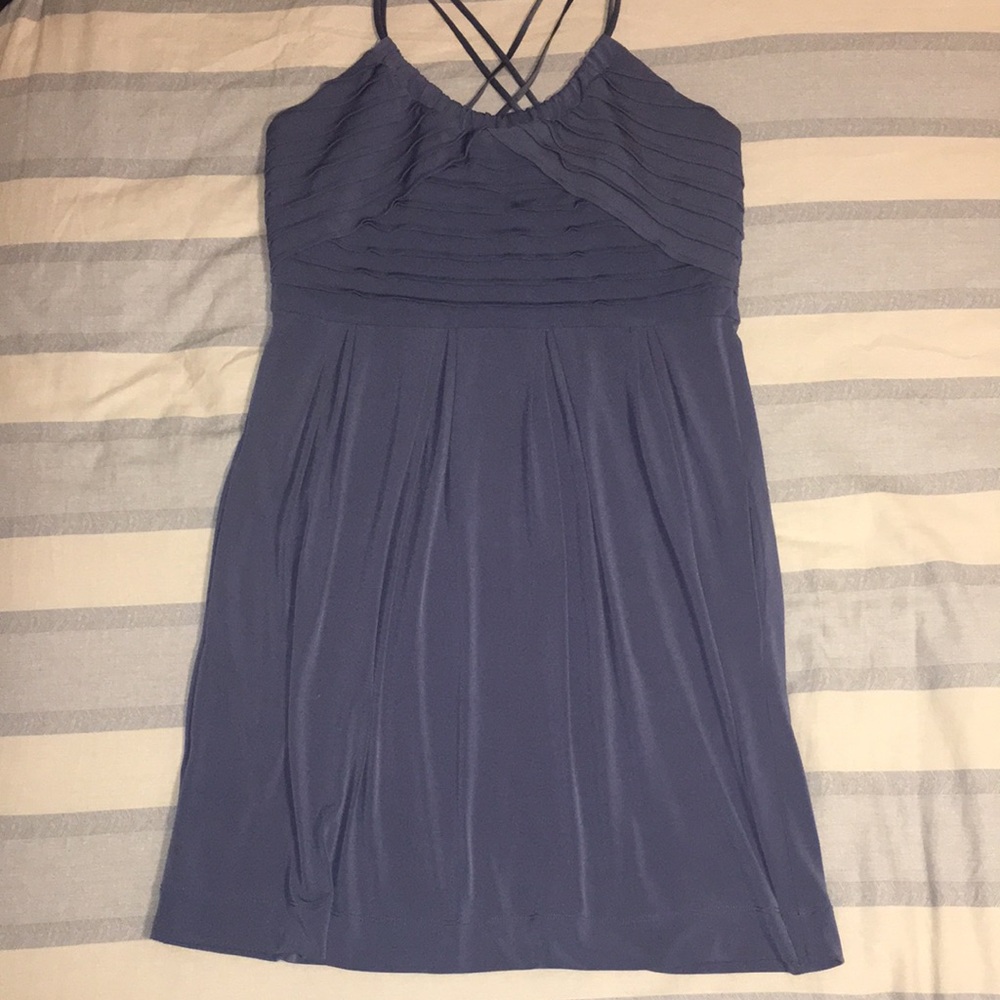BCBGeneration Dress Size M Blue Lilac Prom Dress